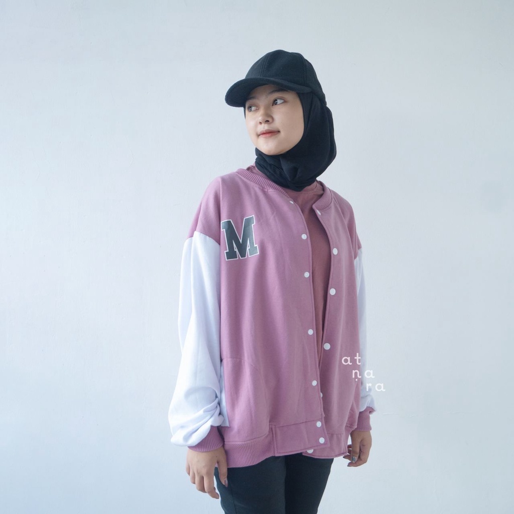 Nara Grosir - M Baseball XXL Jaket l Jaket Varsity Unisex