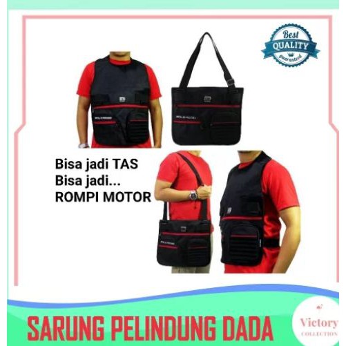 ROMPI MOTOR TAS PENAHAN PELINDUNG DADA BODY PROTECTOR