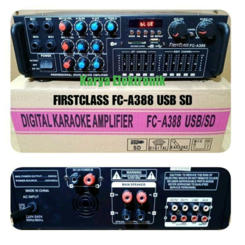 POWER AMPLI JACKROWELL FC A388 AMPLI JACKROWELL FC A388