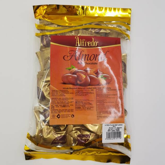 

Coklat Alfredo Almond milk chocolate 200 gram