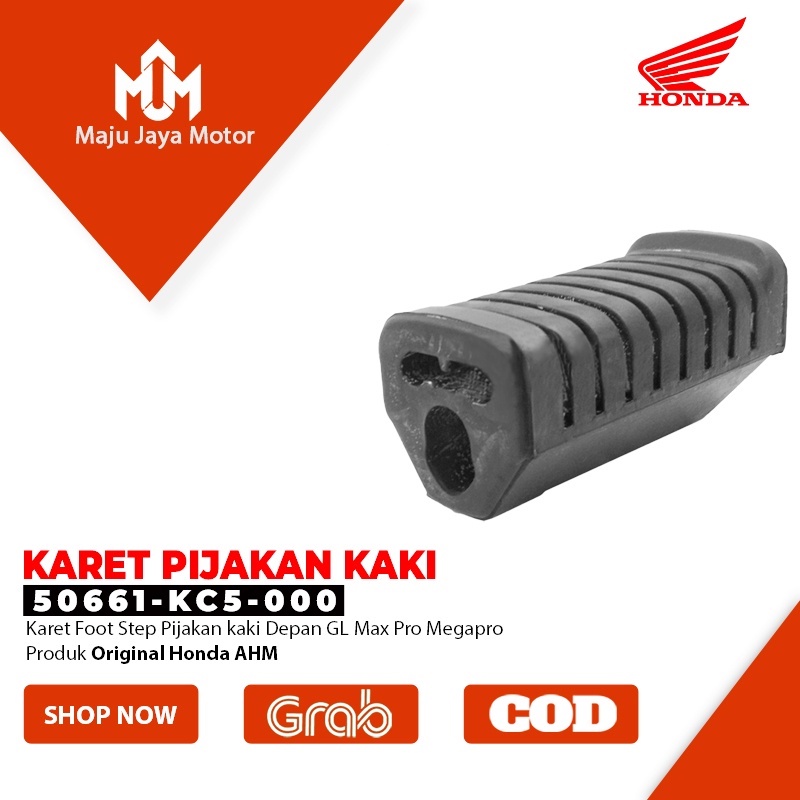 Karet Foot Step Fostep Bastep Pijakan kaki Depan GL Max Pro Megapro Original AHM