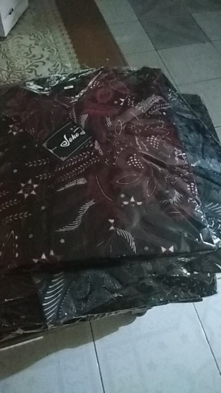 Size M L Xl Xxl Xxxl Bswart Batik Hrb026 Kenongo Hem Pendek Padi Pekalongan M L Xl Batik Pria Murah