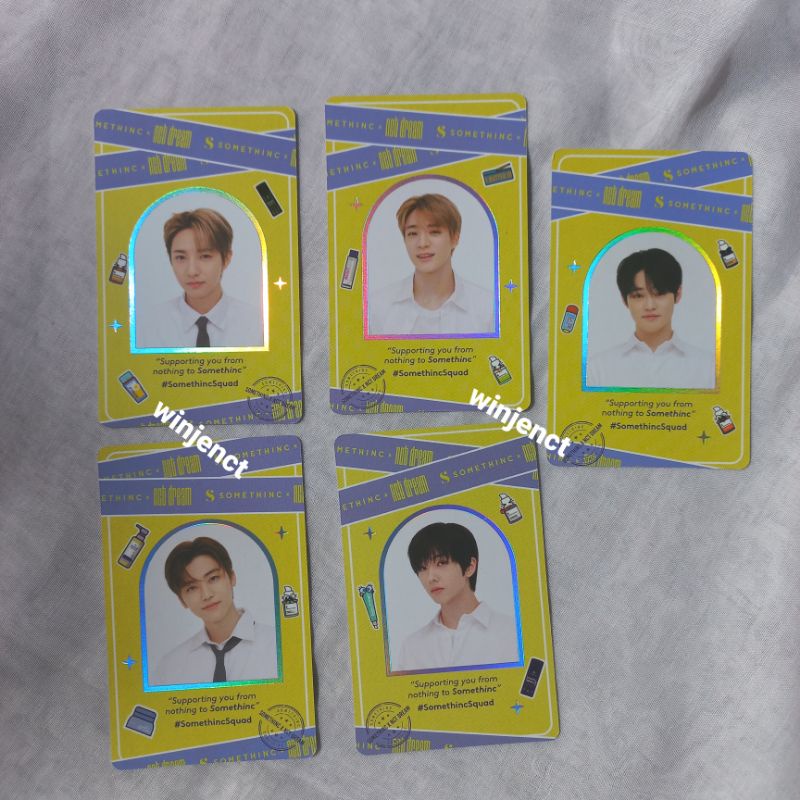 pc somethinc x NCT Dream fullset