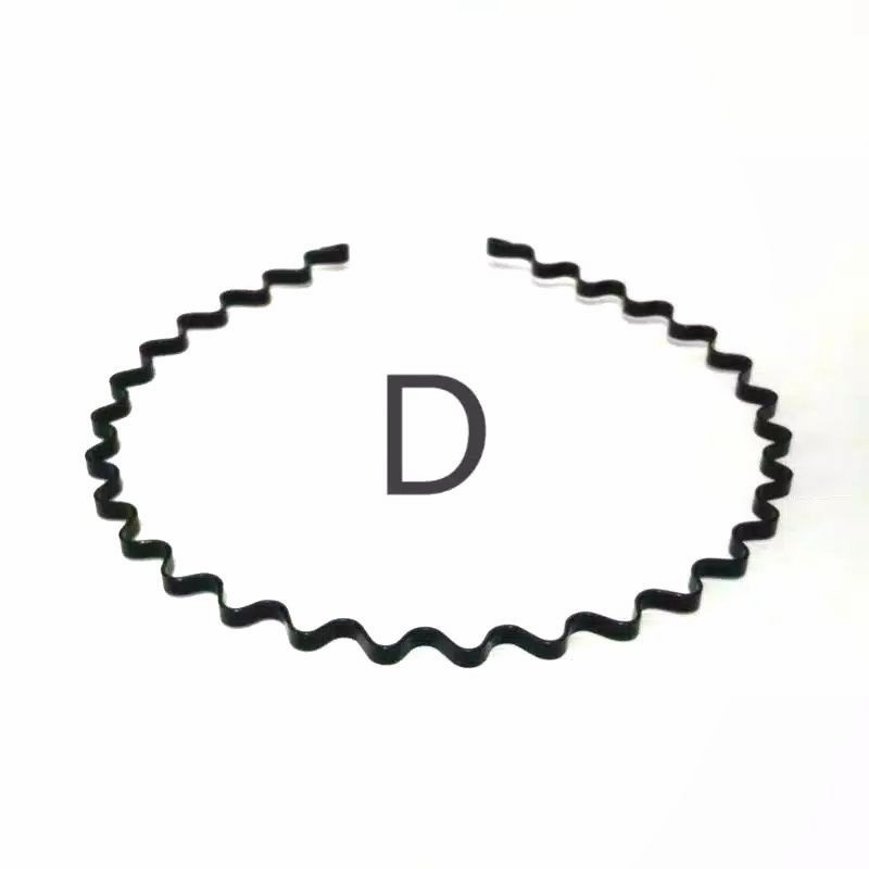TERLARIS!! Bando Ombak / Bando Besi Pria Wanita Bandana / Bando Rambut Tebal Import