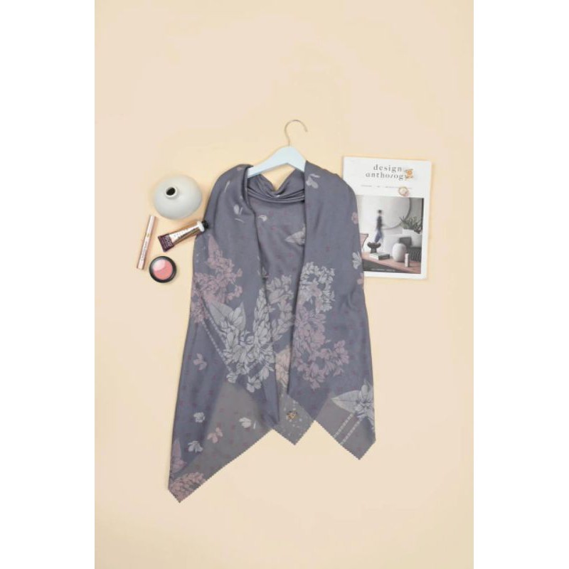 Teona scarf ash grey