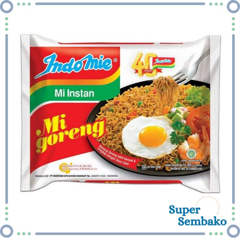 Indomie Goreng Original 85gram