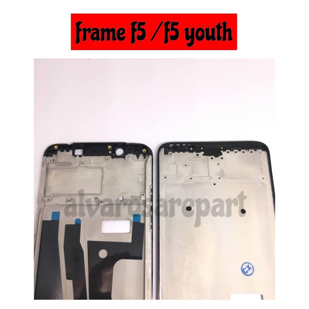 FRAME OPPO F5 / F5 YOUTH - TATAKAN LCD TULANG TENGAH MIDDLE
