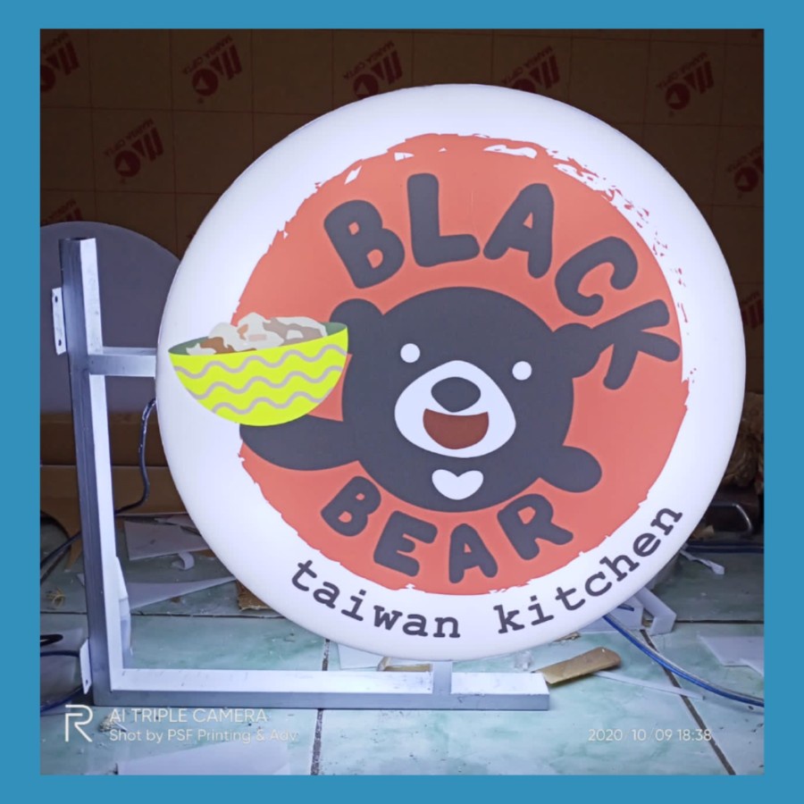 

NEON BOX BULAT 2 SISI FREE BRACKET