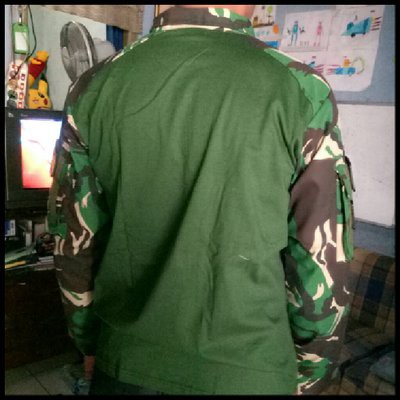 Kaos BDU Loreng - Kaos Army - Kaos Lapangan - Kaos Militer - KAOS TACTICAL