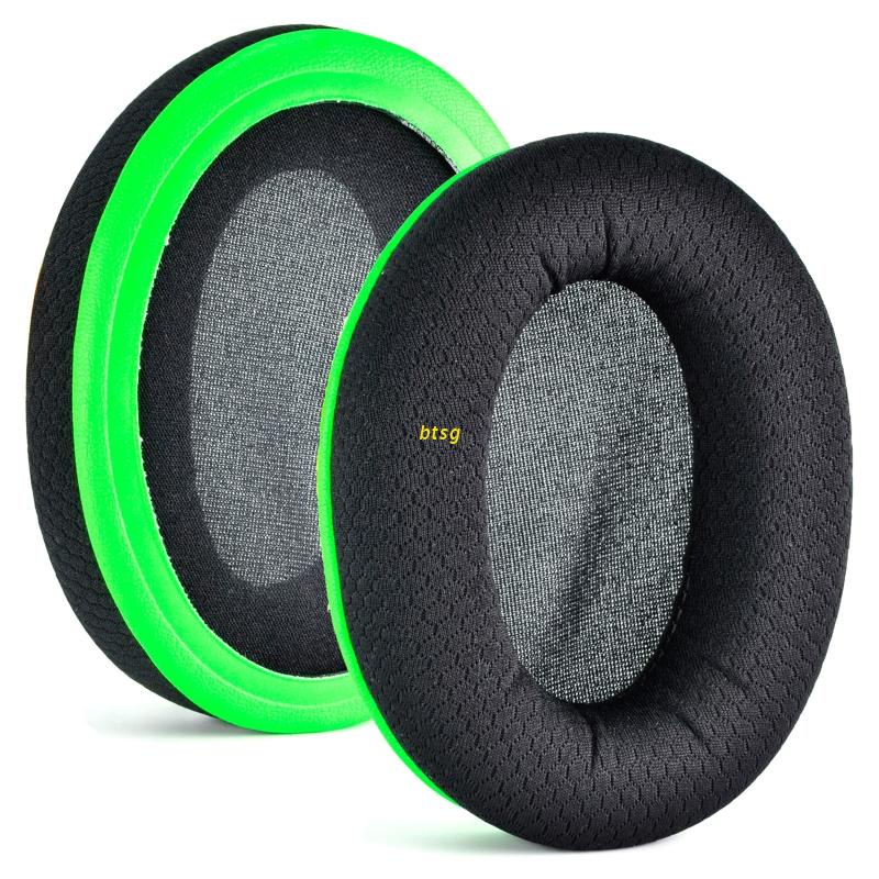 Btsg Bantalan Earpad Breathable Untuk Headphone Razer Kaira X / Pro