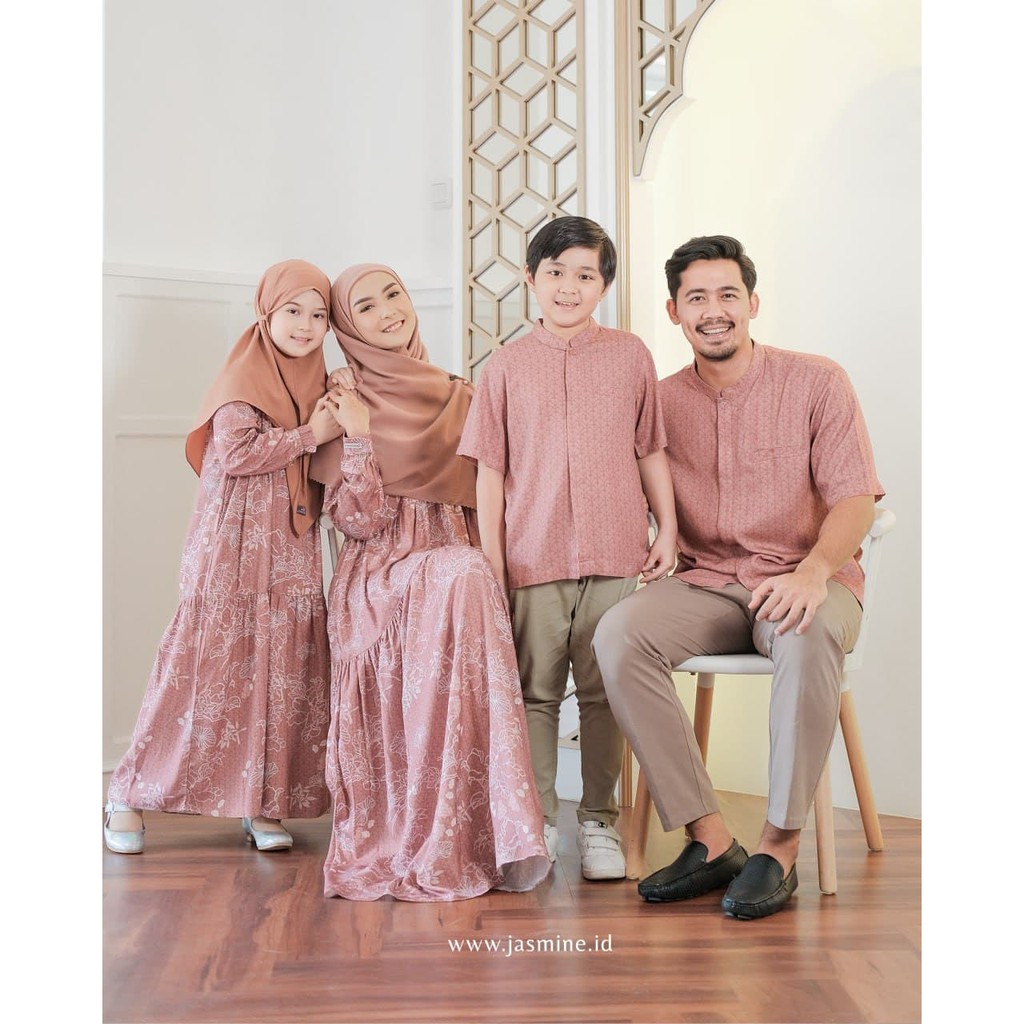 Jasmine By LH | [OPEN PO 20-30 NOV) Shizen Dress dan Harumi Abaya | Sensu Family By Jasmine Lidia Ha