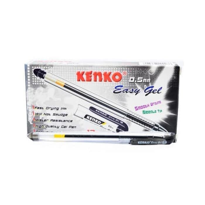 

PULPEN KENKO EASY GEL 0,5MM|PEN|STATIONERY|ATK MURAH|ATK|ALAT TULIS