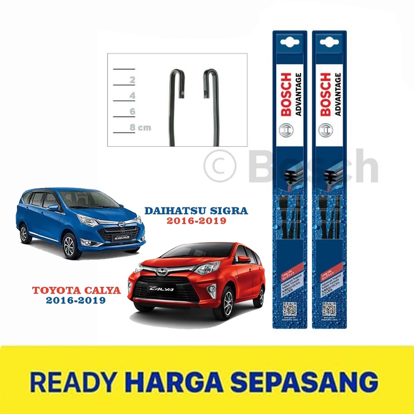 WIPER BLADE MOBIL CALYA SIGRA BOSCH ADVANTAGE 22&quot; - 17&quot; ORIGINAL