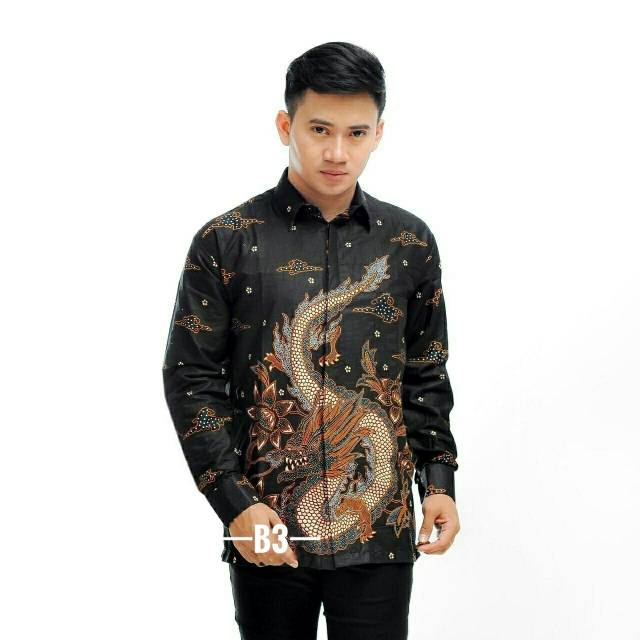 Kemeja batik naga - kemeja batik pria