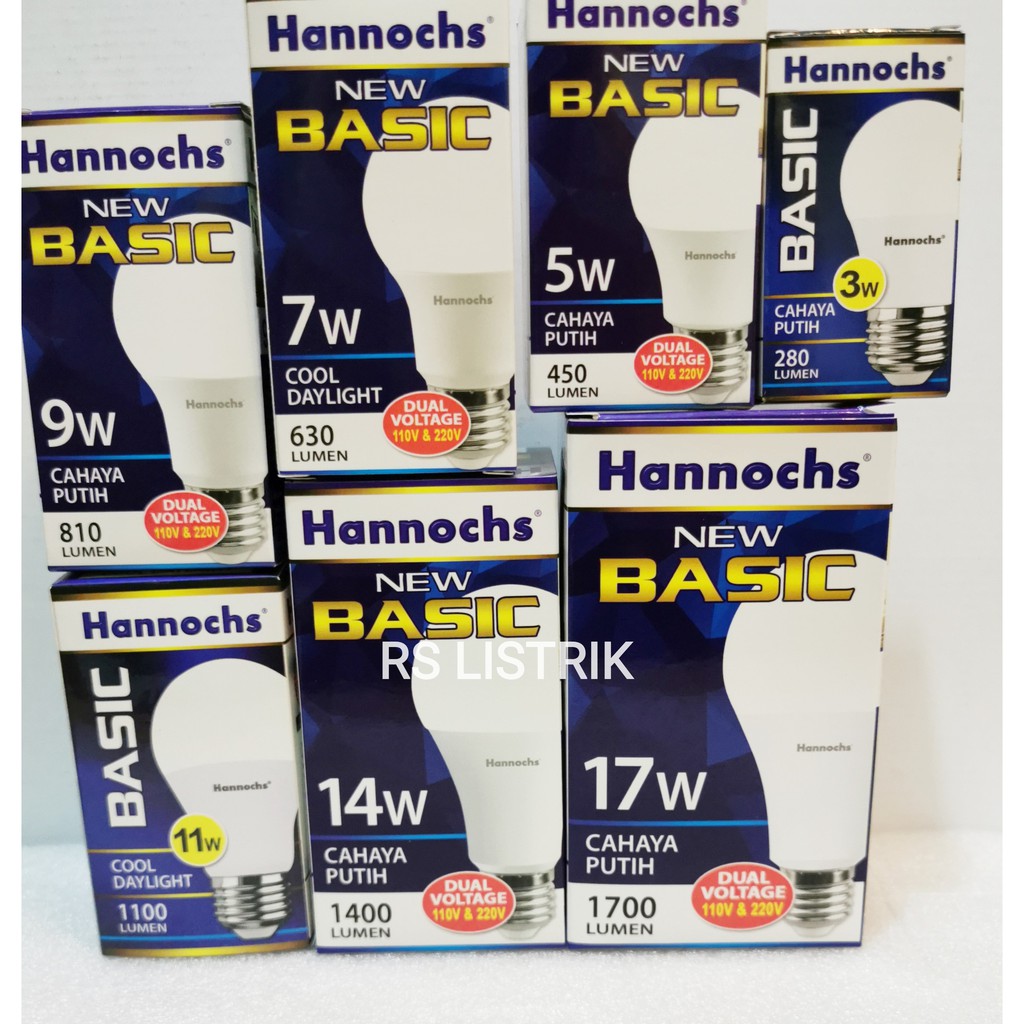 LAMPU LED HANNOCHS BASIC 11 Watt