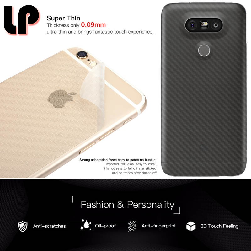 Anti Gores LG - LP Carbon Back Protector LG G5 - G5 SE