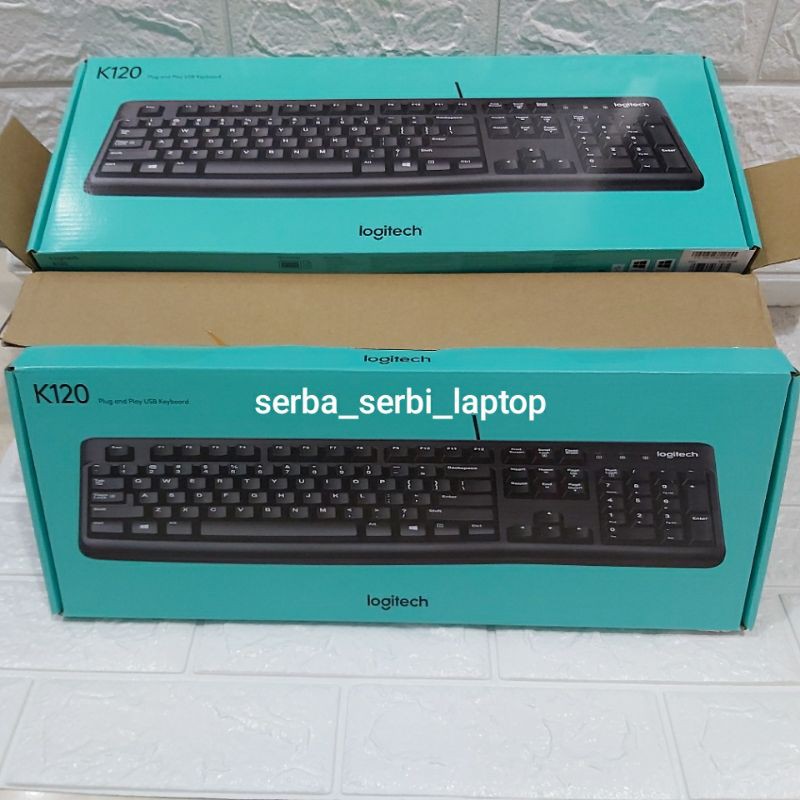 KEYBOARD LOGITECH K120 ORIGINAL 100% (bukan kw2xan)