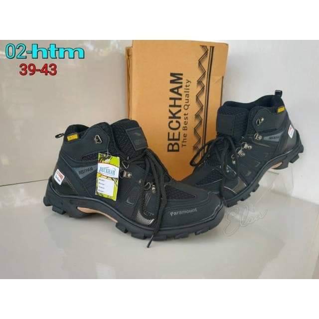 SEPATU SEKOLAH HITAM POLOS | SEPATU BOOTH PARAMOUNT
