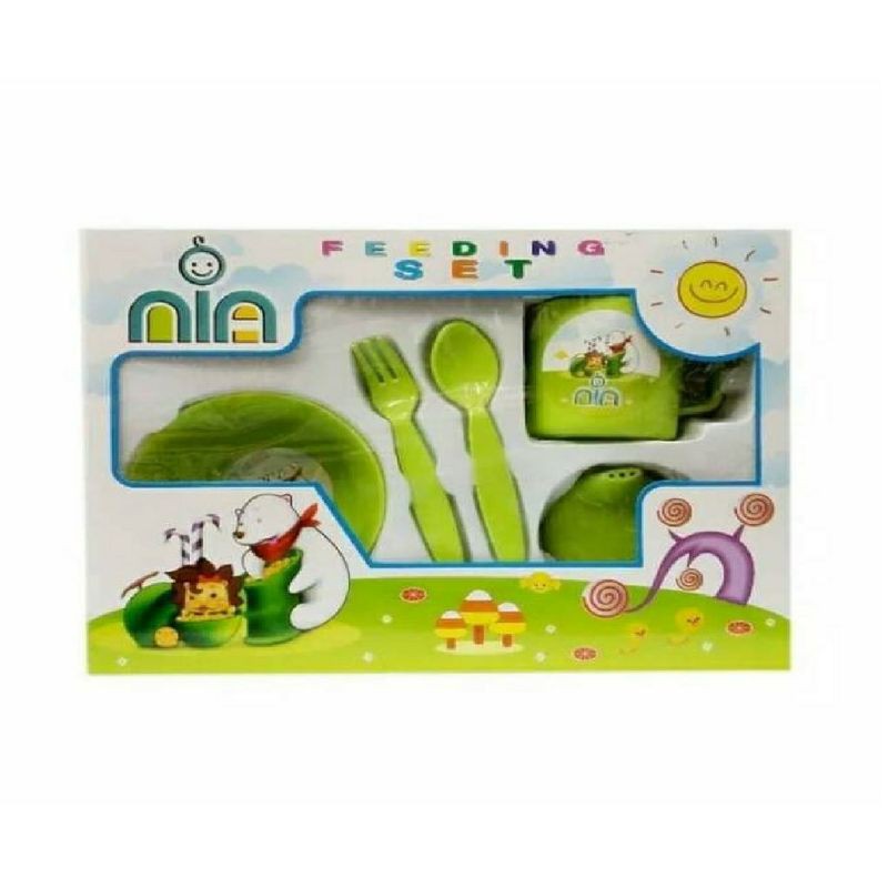 PROMO!!! FEEDING SET NIA KECIL/TEMPAT MAKAN BAYI MURAH/TEMPAT MAKAN NIA KECIL