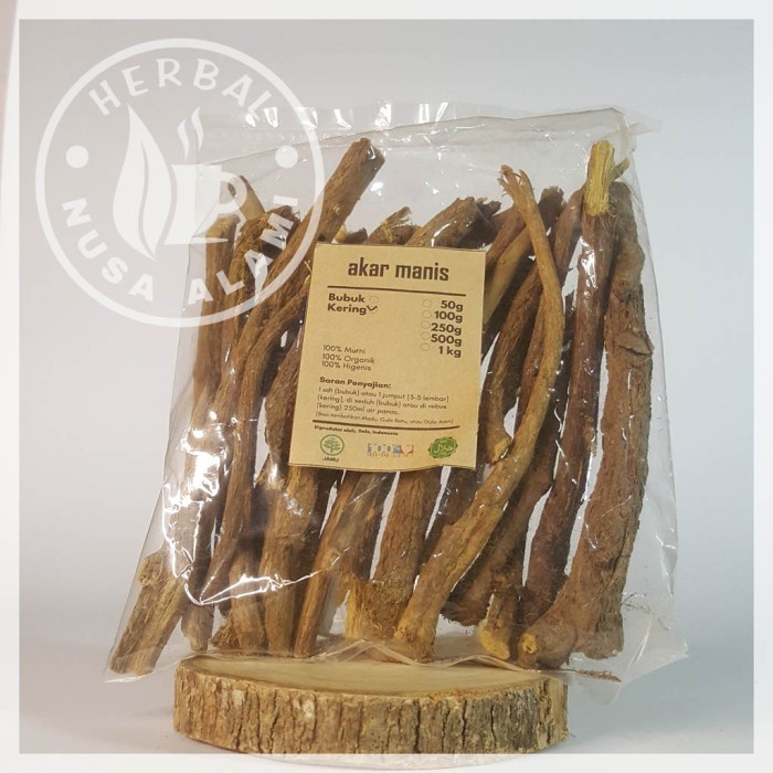 

AKAR MANIS KERING | KAYU LEGI | PREMIUM | Liquorice Licorice 100g