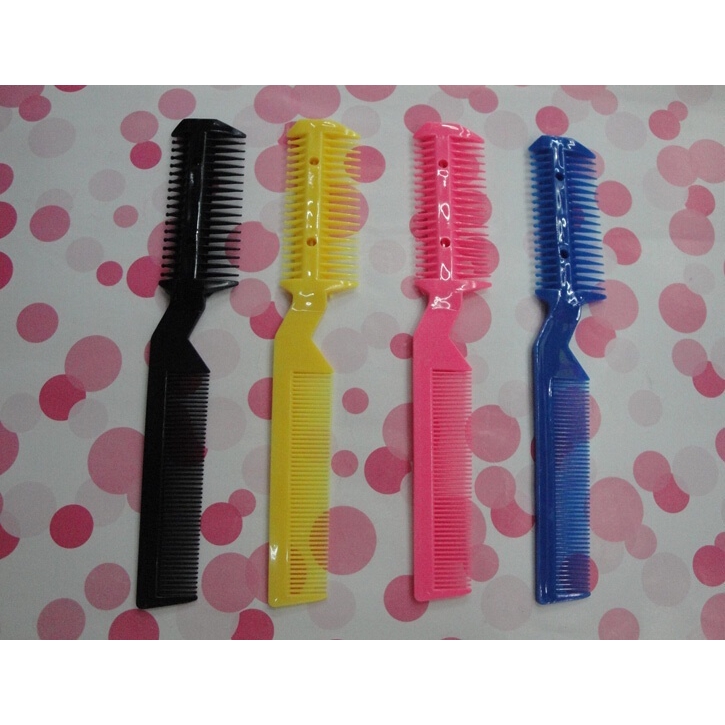 【TERSEDIA &amp; COD】1 Perempuan Gunting Profesional Rumah Tangga DIY Razor Sisir Rambut Sparse Scler