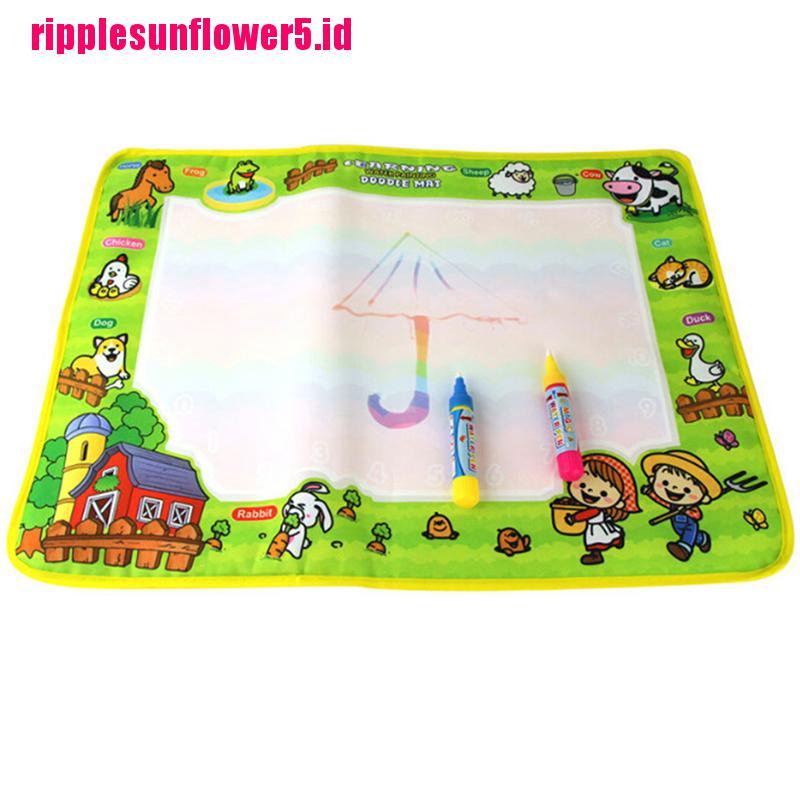50x36cm Matras Gambar / Tulis Air Dengan 2 Pena Ajaib