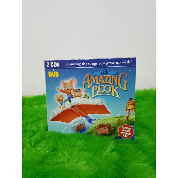 CD import anak amazing book lagu sekolah minggu bahasa inggris