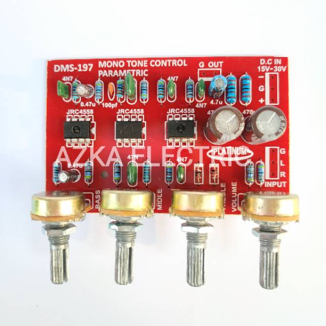 Kit Parametrik Mono Tone Control DMS 197