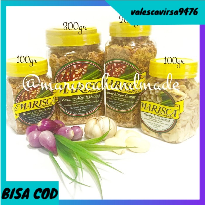 

⭐BISA COD⭐ Bawang Merah Goreng Marisca Handmade pack 100 gram