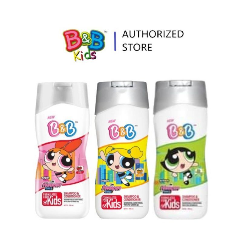 B&amp;B Kids Shampoo &amp; Conditioner 100ml