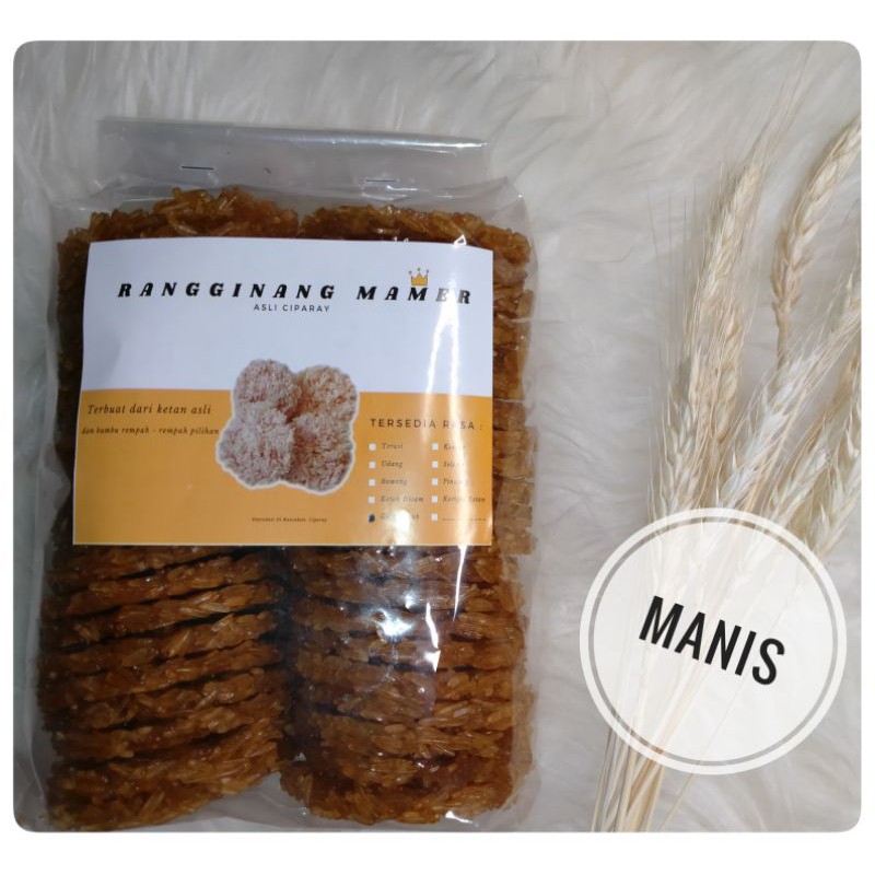 

Rengginang mentah manis Ciparay Bandung