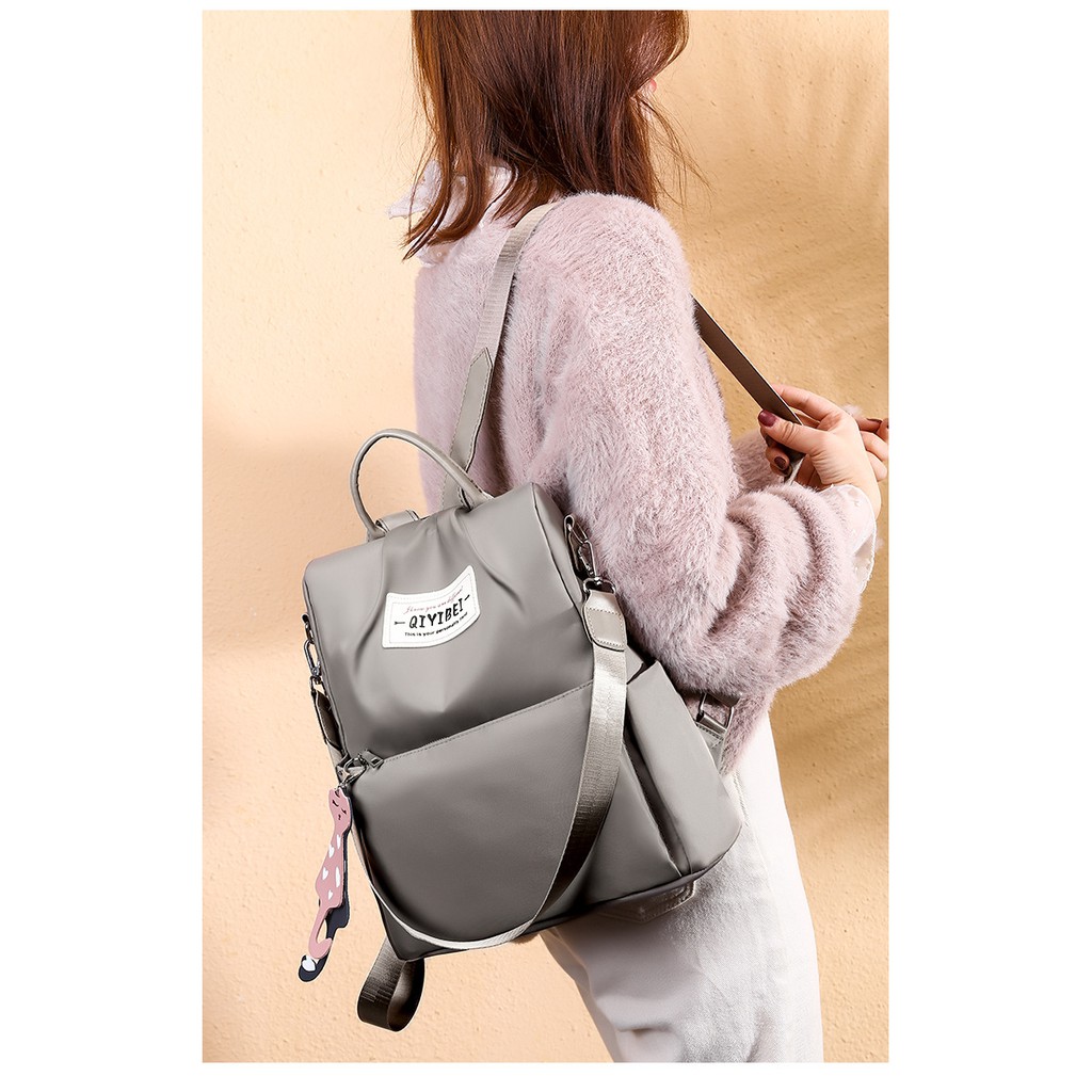 Tas Ransel Korea Multifungsi JX 846 - Bisa Ransel Bisa Selempang - Tas Fashion Kece