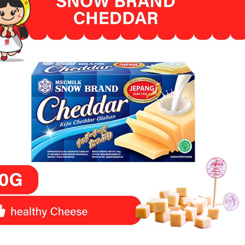 

Model Baru--SNOW BRAND Cheddar 170 gr