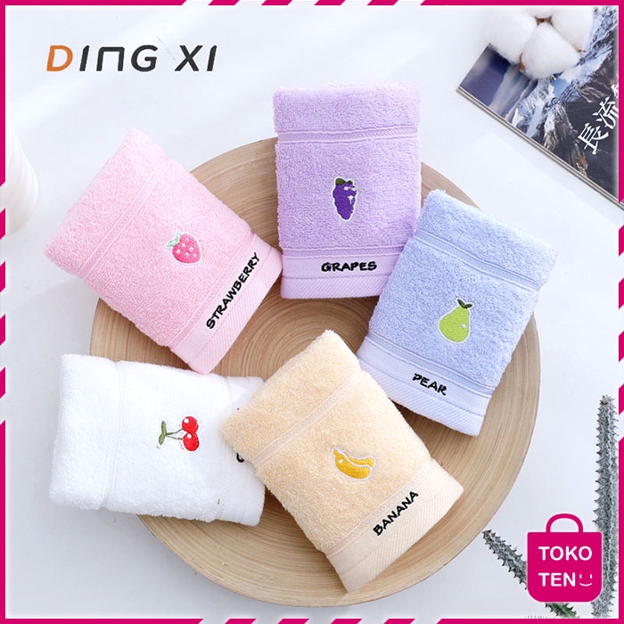 Tokoten - Handuk Mandi Kecil - Handuk Motif Buah - Handuk Muka Anak