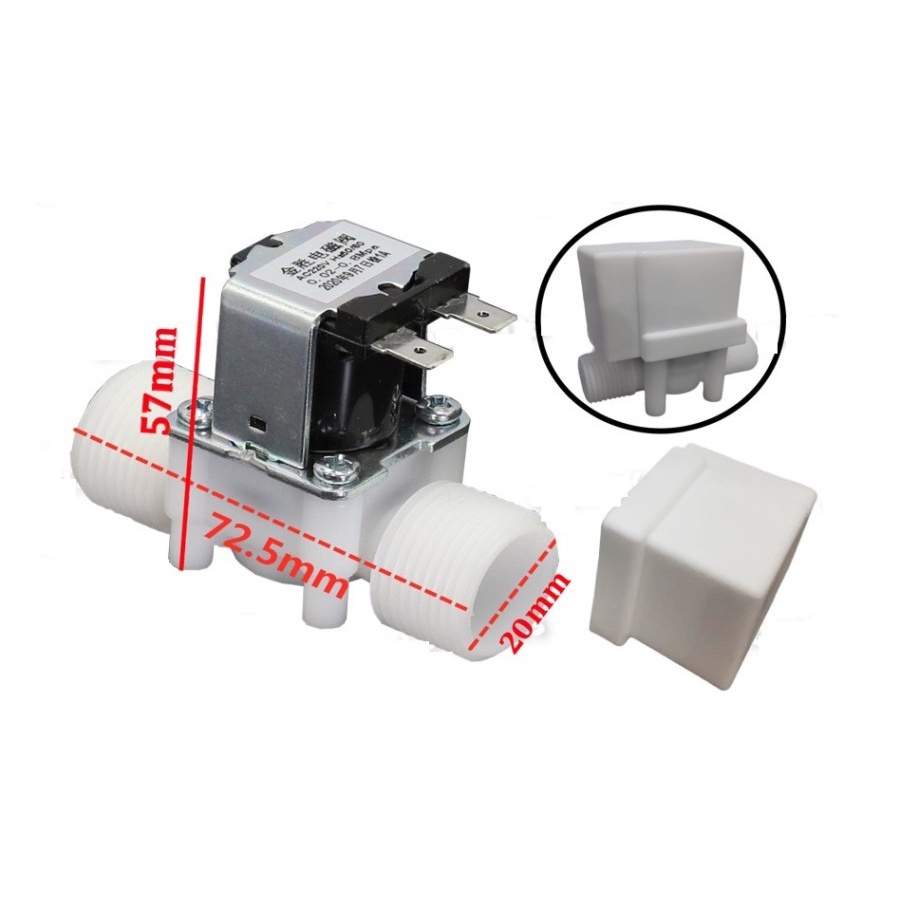 Electric Water Selenoid Valve Control Switch Air