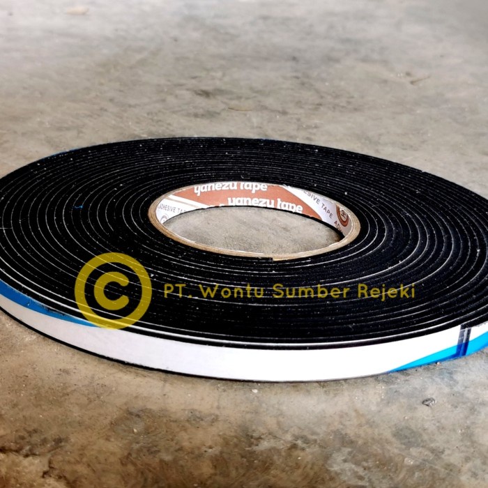 

Buruan Single Tape Foam Hitam 12 Mm X 10 M Tebal 2 Mm Terbatas