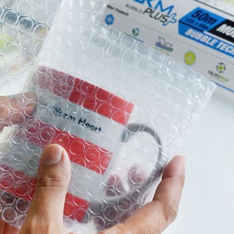 

➶ Plastik Bubble Wrap 40cm x 50m DKM PLUS PREMIUM /ROLL - Hitam ⅍