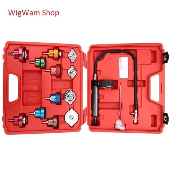 Unik 14 Pcs Radiator Cup Tester Alat Tes Kebocoran Radiator Limit