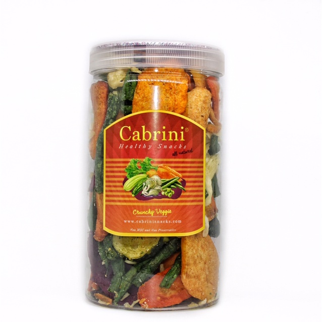 

MURAH Cabrini Healthy Snacks - Crunchy Veggie (Big) Keripik Sayuran Premium