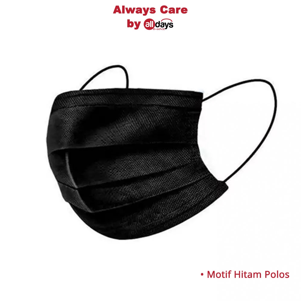 Allways Care by Alldays Masker Disposable Facemask 3 Ply Dewasa isi 50 (2 pilihan warna)