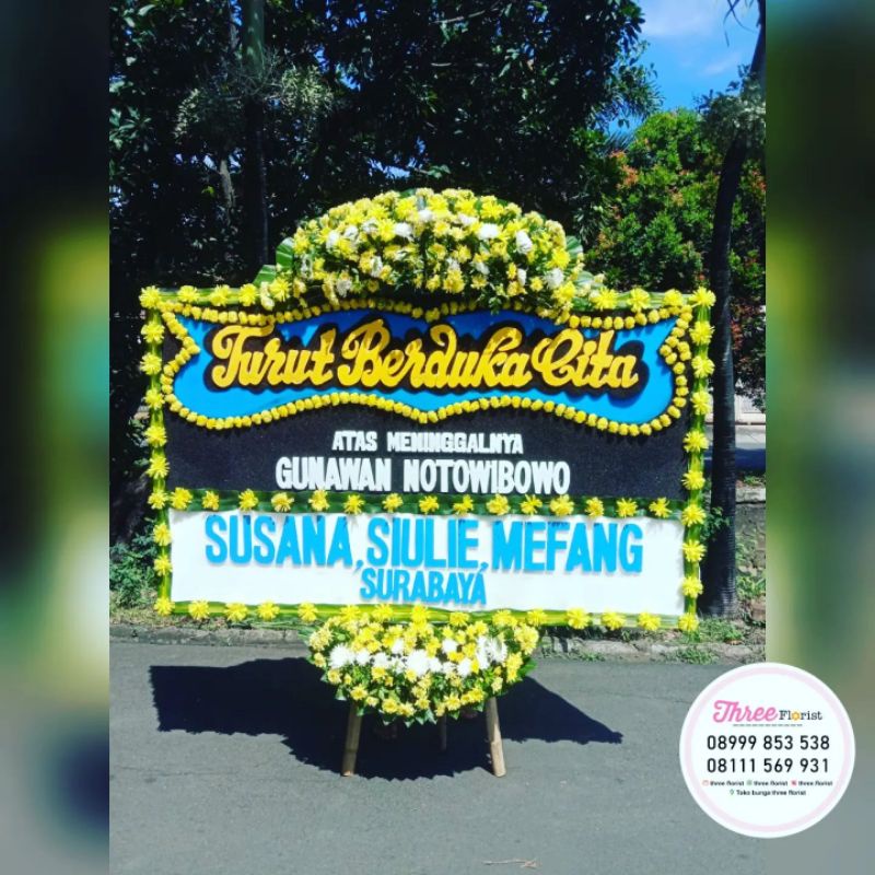 bunga papan duka cita / bunga papan ucapan / bunga papan / bupan duka cita / bunga papan ucapan berd