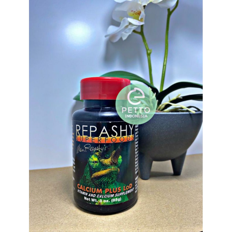Repashy calsium plus loD vitamin dan kalsium bearded dragon sulcata