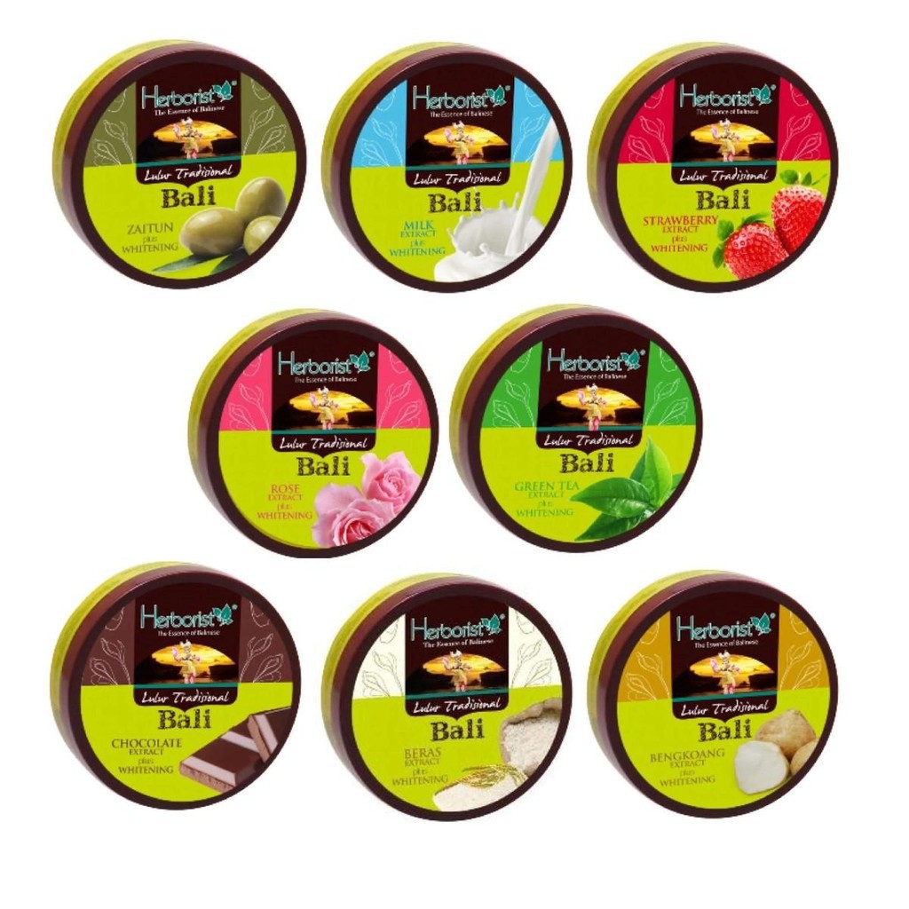 ☘️ CHAROZA ☘️ Herborist Lulur Tradisional Bali 100g halal bpom