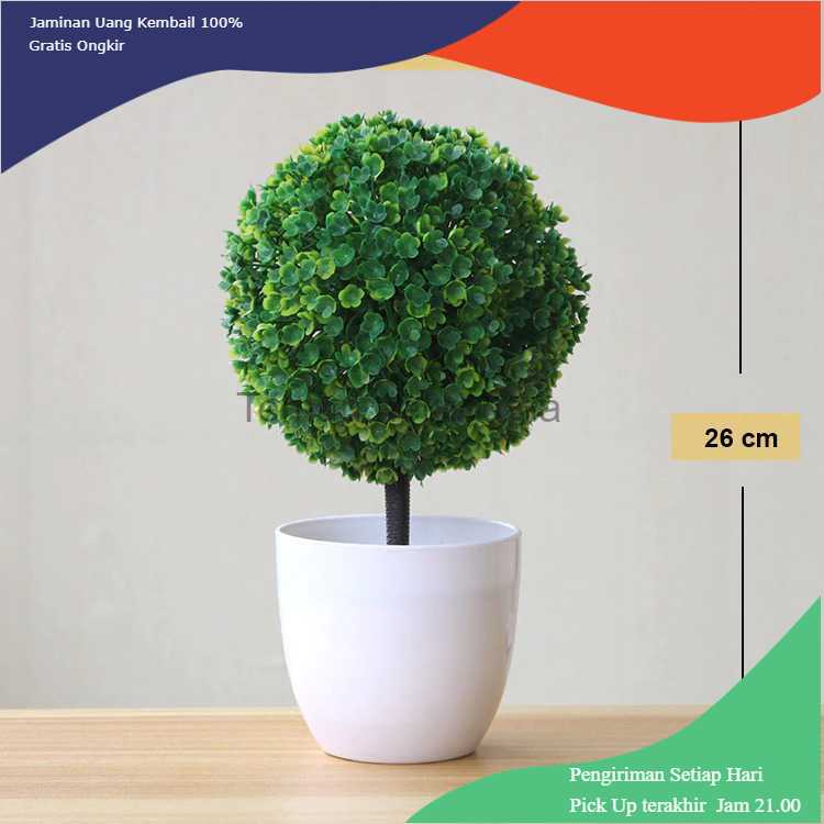 TD-A101 Fleur Tanaman Artificial Plants Decoration Bonsai - JM10