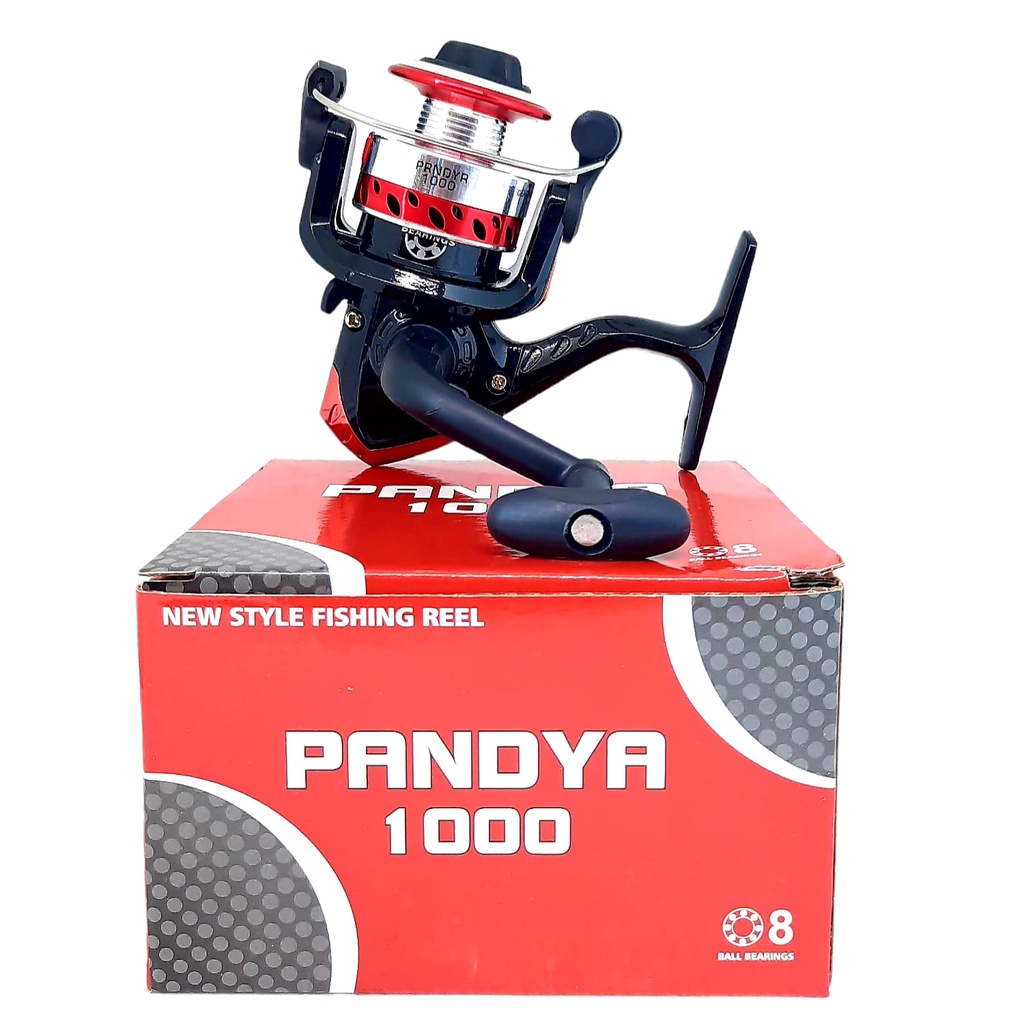 Reel Pancing PANDYA 1000 8BB SPOOL BESI FREE SENAR PIONER PESONA PANCING