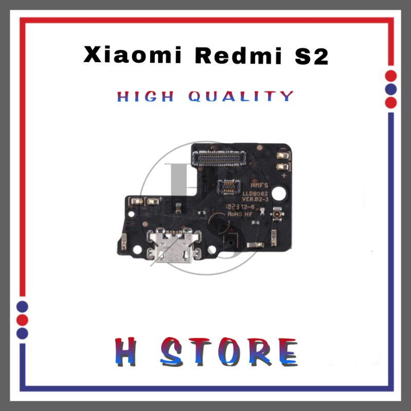 PCB BOARD KONEKTOR CONEKTOR CHARGER PAPAN CAS XIAOMI REDMI S2 MIC