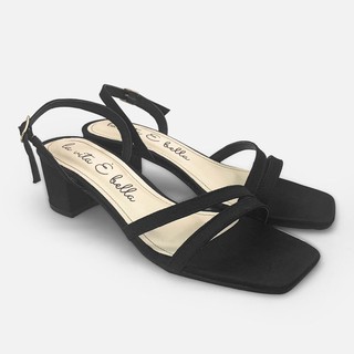 La Vita E Bella Gleam Sandal  Block Heels Tali  Wanita  Model  