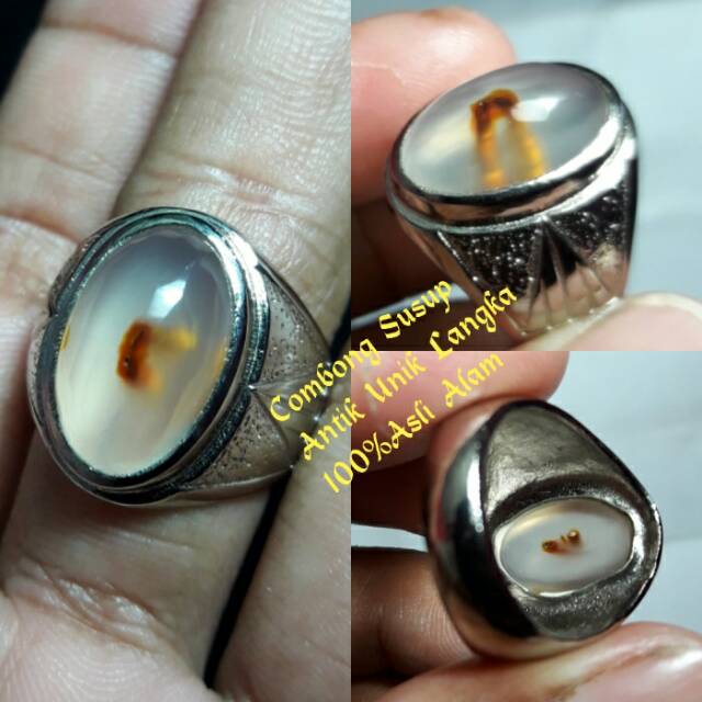 NATURAL BATU AKIK COMBONG SUSUP UNIK LANGKA ASLI ALAMI 27