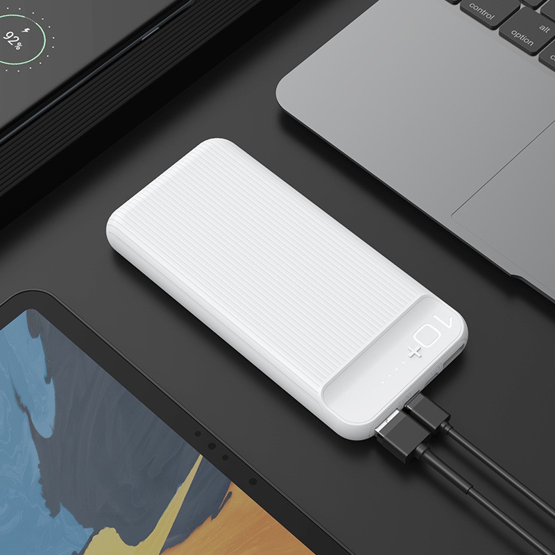 Powerbank WHALE 10000mAH with 4 Port (2 Output, 2 Input) Portable Slim, Easy to Use NEW !!!