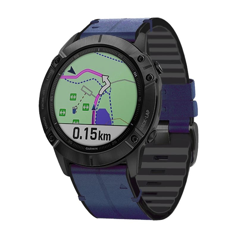 Tali Garmin Fenix 6 Fenix 5 Plus Fenix 5 Forerunner 935 945 955 Leather Kulit